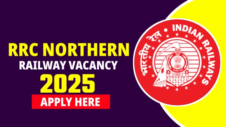 RRC Northern Railway Recruitment 2025