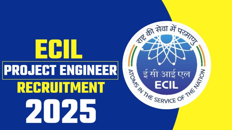 ECIL Project Engineer Recruitment 2025